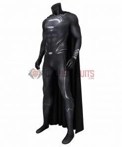 OneHeroSuits SuperMan Clark Kent Black Cosplay Costumes Justice League Cosplay Suit