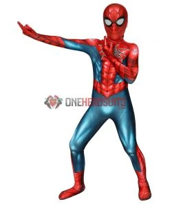 OneHeroSuits Kids Spider-man Cosplay Suit Spider-Armor MK IV HQ Printed Edition