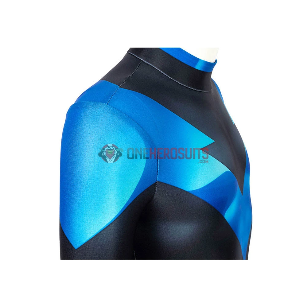 OneHeroSuits Expert-level Cosplay Bodysuit & Zentai Kids Nightwing Cosplay Suit Creative Gifts For Children 15 OneHeroSuits Expert-level Cosplay Bodysuit & Zentai Kids Nightwing Cosplay Suit Creative Gifts For Children
