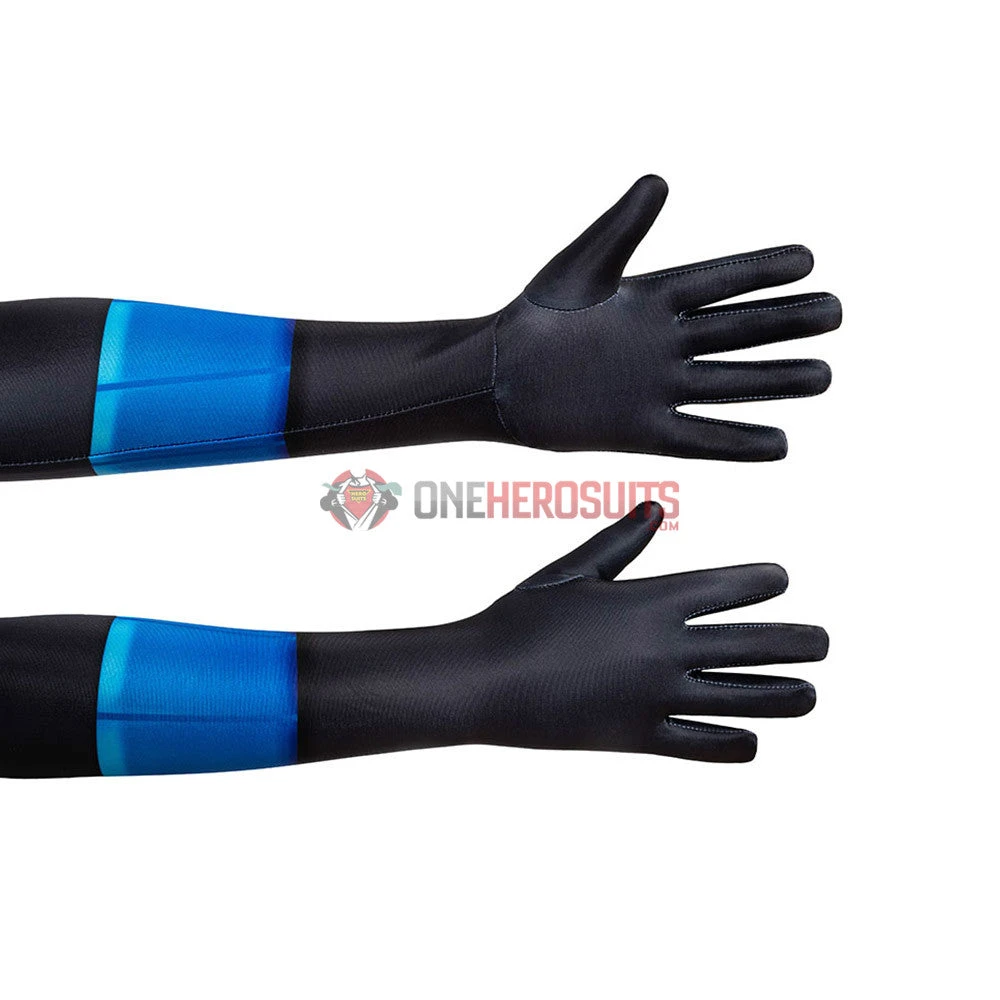 OneHeroSuits Expert-level Cosplay Bodysuit & Zentai Kids Nightwing Cosplay Suit Creative Gifts For Children 17 OneHeroSuits Expert-level Cosplay Bodysuit & Zentai Kids Nightwing Cosplay Suit Creative Gifts For Children