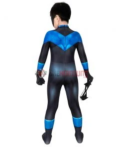 OneHeroSuits Expert-level Cosplay Bodysuit & Zentai Kids Nightwing Cosplay Suit Creative Gifts For Children 23 OneHeroSuits Expert-level Cosplay Bodysuit & Zentai Kids Nightwing Cosplay Suit Creative Gifts For Children