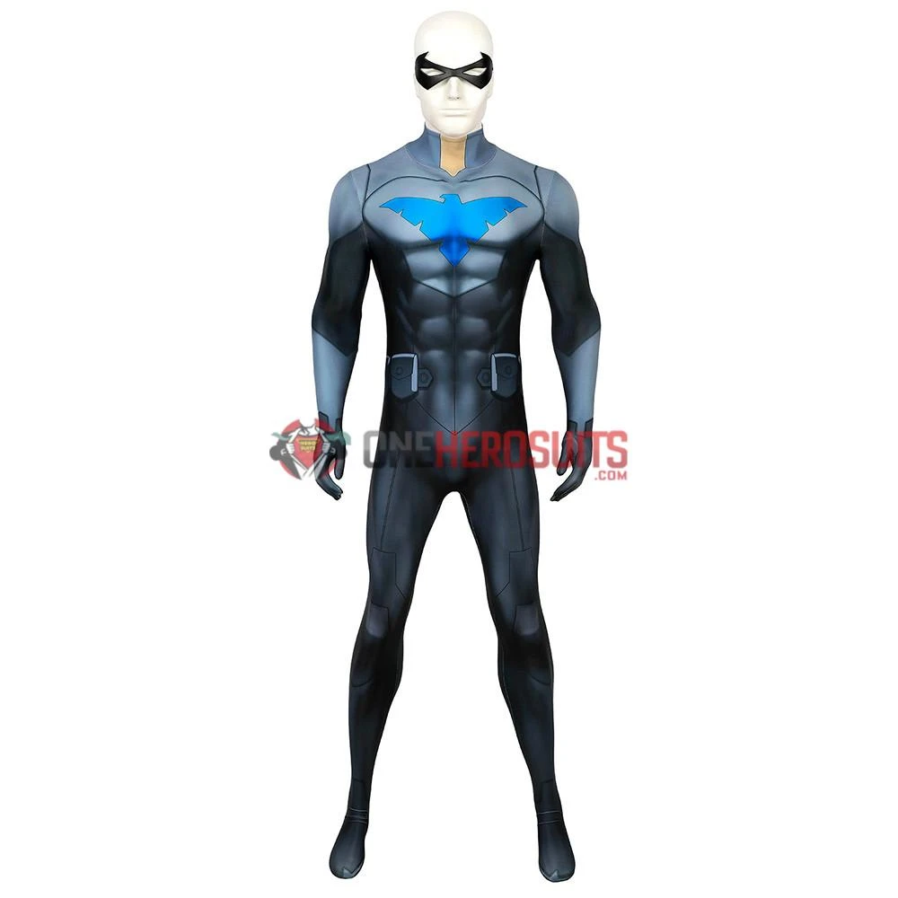OneHeroSuits Nightwing Son Of Batman Cosplay Costumes 17 OneHeroSuits Nightwing Son Of Batman Cosplay Costumes
