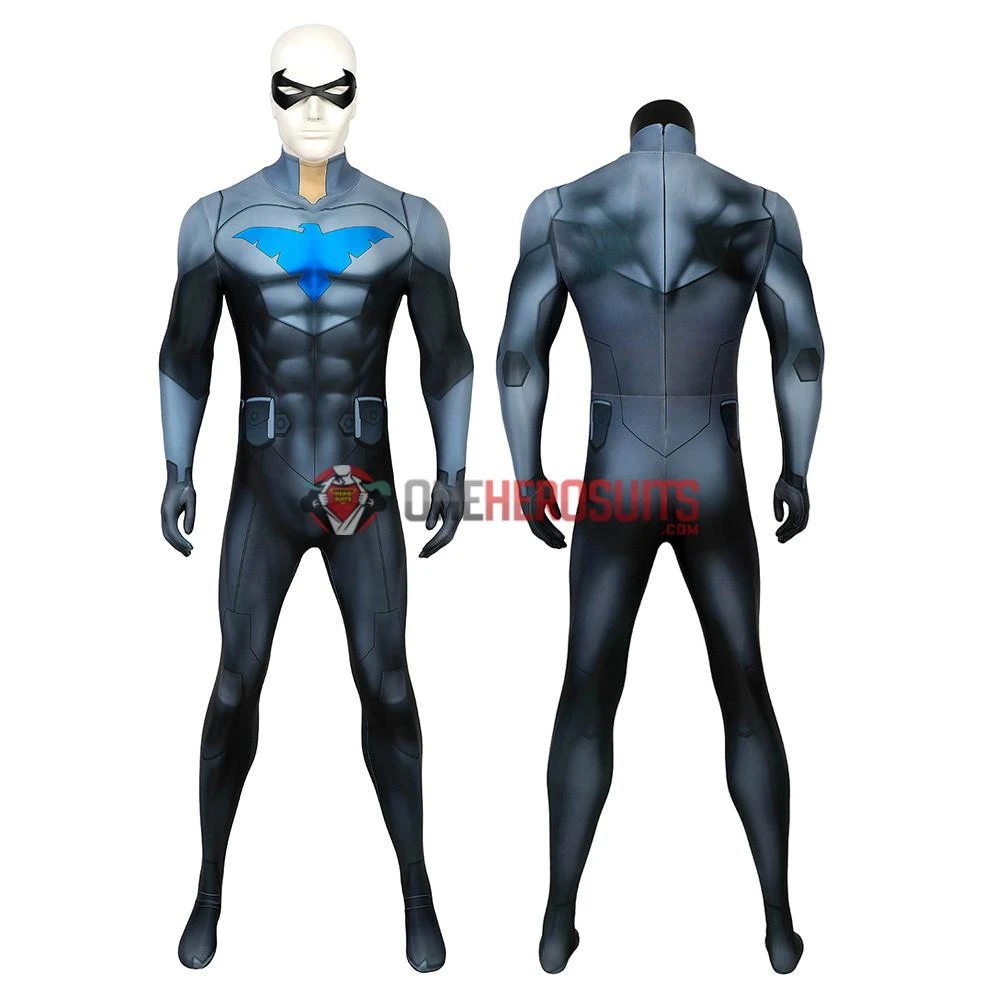 OneHeroSuits Nightwing Son Of Batman Cosplay Costumes 18 OneHeroSuits Nightwing Son Of Batman Cosplay Costumes