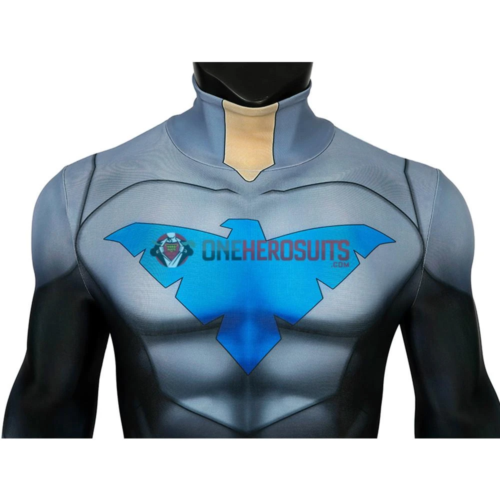 OneHeroSuits Nightwing Son Of Batman Cosplay Costumes 9 OneHeroSuits Nightwing Son Of Batman Cosplay Costumes