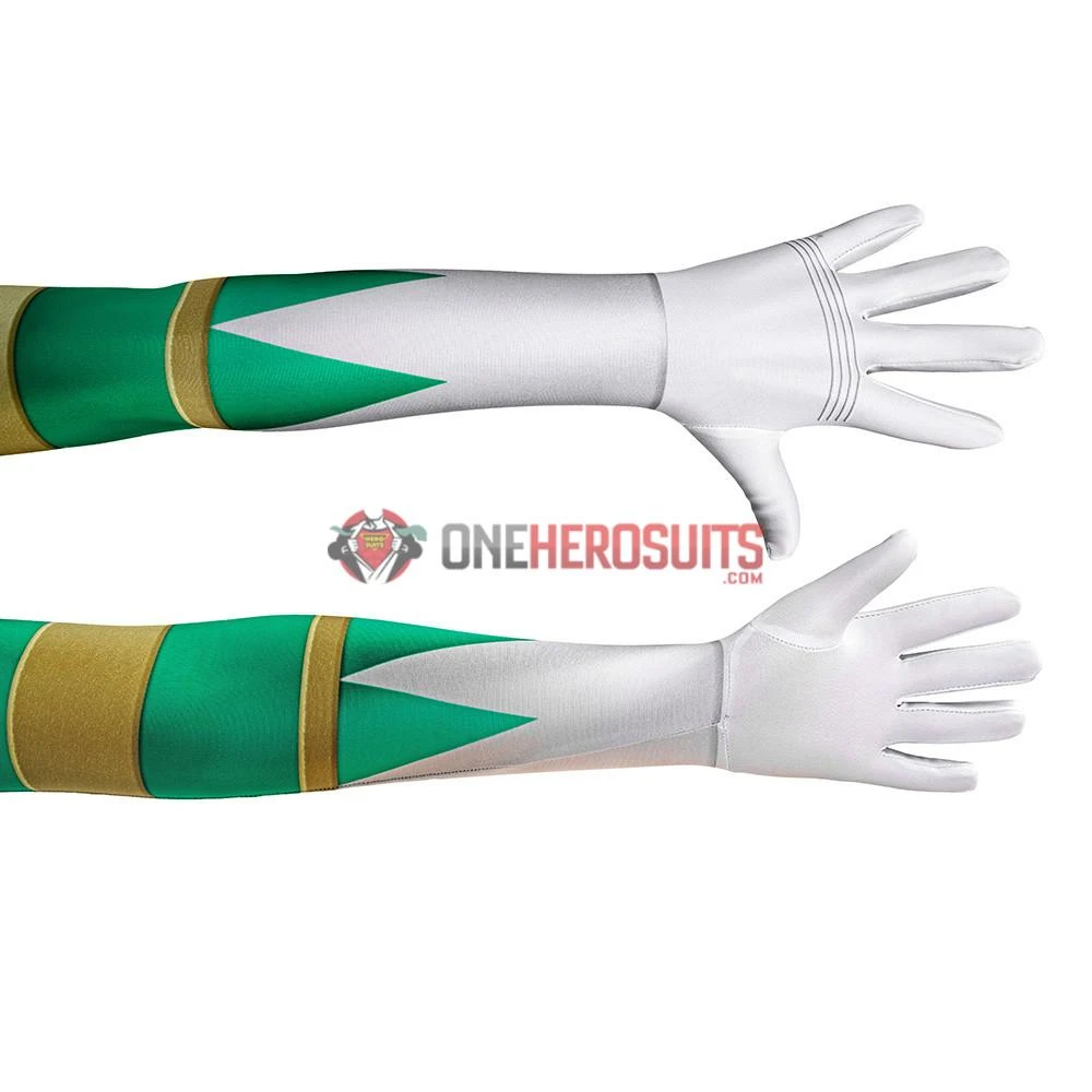 OneHeroSuits Kids Green Power Ranger Cosplay Suit Expert-level Cosplay Bodysuit & Zentai 14 OneHeroSuits Kids Green Power Ranger Cosplay Suit Expert-level Cosplay Bodysuit & Zentai