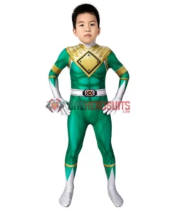 OneHeroSuits Kids Green Power Ranger Cosplay Suit Expert-level Cosplay Bodysuit & Zentai 20 OneHeroSuits Kids Green Power Ranger Cosplay Suit Expert-level Cosplay Bodysuit & Zentai