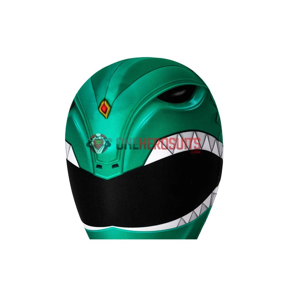 OneHeroSuits Kids Green Power Ranger Cosplay Suit Expert-level Cosplay Bodysuit & Zentai 9 OneHeroSuits Kids Green Power Ranger Cosplay Suit Expert-level Cosplay Bodysuit & Zentai