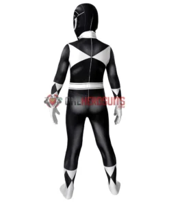 OneHeroSuits Expert-level Cosplay Bodysuit & Zentai Kids Black Power Ranger Cosplay Suit Christmas Gifts For Children