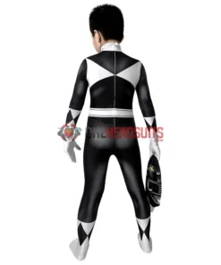 OneHeroSuits Expert-level Cosplay Bodysuit & Zentai Kids Black Power Ranger Cosplay Suit Christmas Gifts For Children