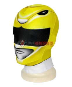 OneHeroSuits Yellow Power Ranger Suit Spandex Power Rangers Costumes Printed Edition Expert-level Cosplay Bodysuit & Zentai