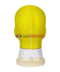 OneHeroSuits Yellow Power Ranger Suit Spandex Power Rangers Costumes Printed Edition Expert-level Cosplay Bodysuit & Zentai