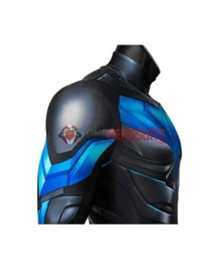 OneHeroSuits Titans Nightwing Cosplay Costume Detail Printed Spandex Suit Expert-level Cosplay Bodysuit & Zentai 28 OneHeroSuits Titans Nightwing Cosplay Costume Detail Printed Spandex Suit Expert-level Cosplay Bodysuit & Zentai