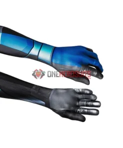 OneHeroSuits Titans Nightwing Cosplay Costume Detail Printed Spandex Suit Expert-level Cosplay Bodysuit & Zentai 23 OneHeroSuits Titans Nightwing Cosplay Costume Detail Printed Spandex Suit Expert-level Cosplay Bodysuit & Zentai
