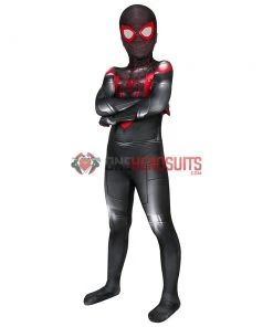 OneHeroSuits Kids Spider-man Miles Morales PS5 Cosplay Suit