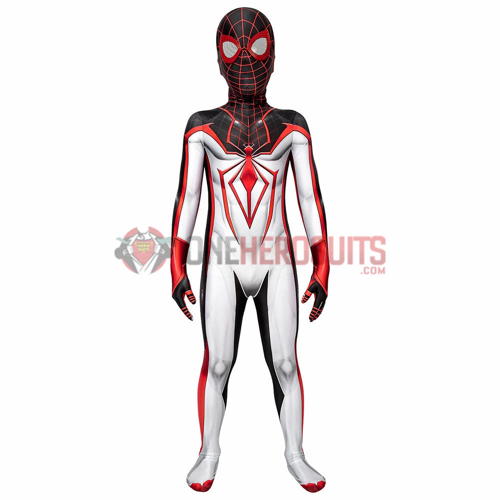 OneHeroSuits Gifts For Kids Spider-man Cosplay Suit Children Miles Morales TRACK Cosplay Bodysuit 6 OneHeroSuits Gifts For Kids Spider-man Cosplay Suit Children Miles Morales TRACK Cosplay Bodysuit