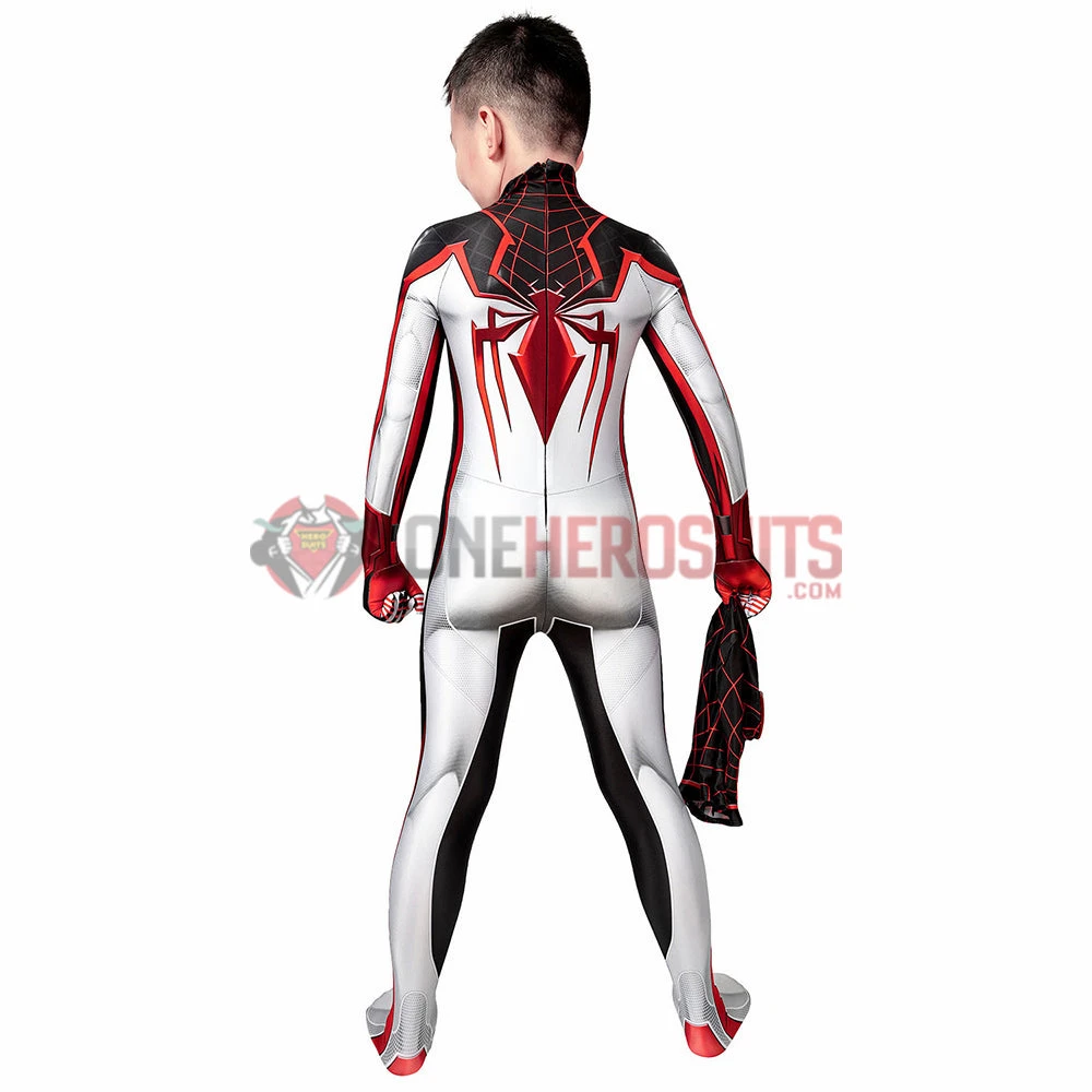 OneHeroSuits Gifts For Kids Spider-man Cosplay Suit Children Miles Morales TRACK Cosplay Bodysuit 9 OneHeroSuits Gifts For Kids Spider-man Cosplay Suit Children Miles Morales TRACK Cosplay Bodysuit
