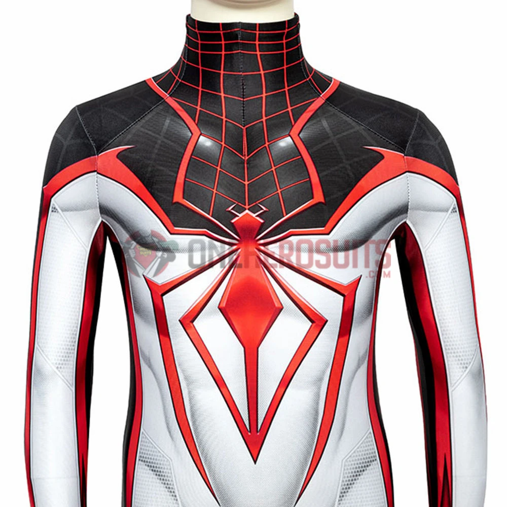 OneHeroSuits Gifts For Kids Spider-man Cosplay Suit Children Miles Morales TRACK Cosplay Bodysuit 11 OneHeroSuits Gifts For Kids Spider-man Cosplay Suit Children Miles Morales TRACK Cosplay Bodysuit
