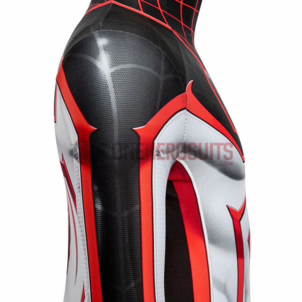 OneHeroSuits Gifts For Kids Spider-man Cosplay Suit Children Miles Morales TRACK Cosplay Bodysuit 12 OneHeroSuits Gifts For Kids Spider-man Cosplay Suit Children Miles Morales TRACK Cosplay Bodysuit