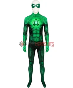 OneHeroSuits Expert-level Cosplay Bodysuit & Zentai Green Lantern Hal Jordan Cosplay Costume Detail Printed Suit