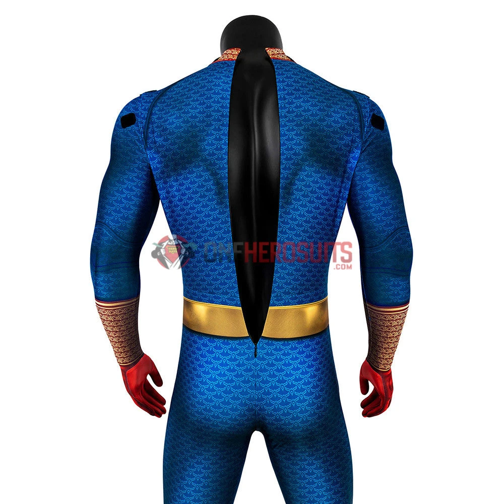 OneHeroSuits Expert-level Cosplay Bodysuit & Zentai The Boys Homelander Cosplay Costume Detail Printed Edition 13 OneHeroSuits Expert-level Cosplay Bodysuit & Zentai The Boys Homelander Cosplay Costume Detail Printed Edition