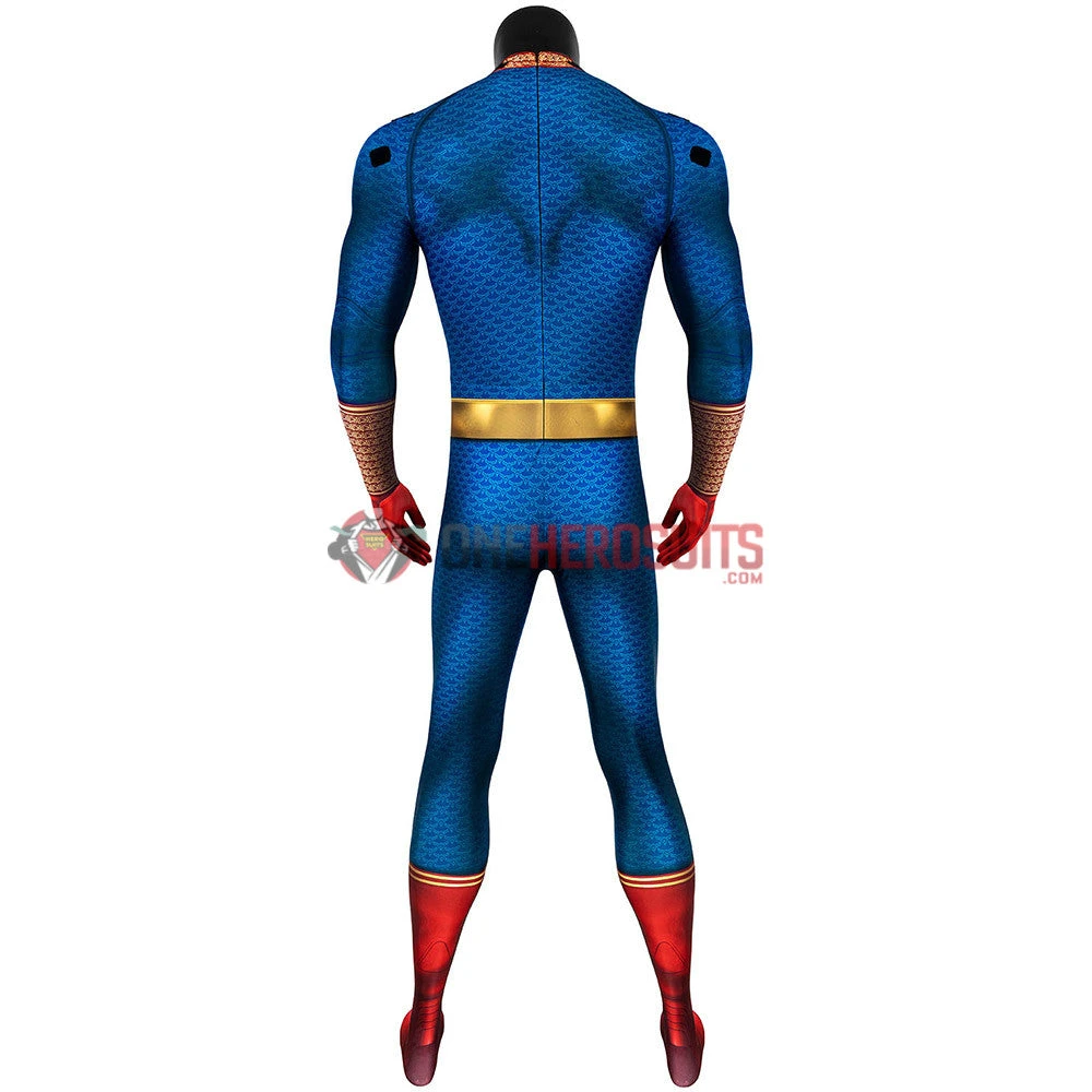OneHeroSuits Expert-level Cosplay Bodysuit & Zentai The Boys Homelander Cosplay Costume Detail Printed Edition 14 OneHeroSuits Expert-level Cosplay Bodysuit & Zentai The Boys Homelander Cosplay Costume Detail Printed Edition