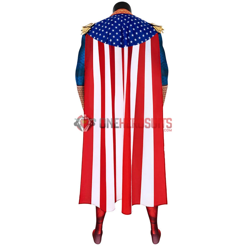 OneHeroSuits Expert-level Cosplay Bodysuit & Zentai The Boys Homelander Cosplay Costume Detail Printed Edition 5 OneHeroSuits Expert-level Cosplay Bodysuit & Zentai The Boys Homelander Cosplay Costume Detail Printed Edition
