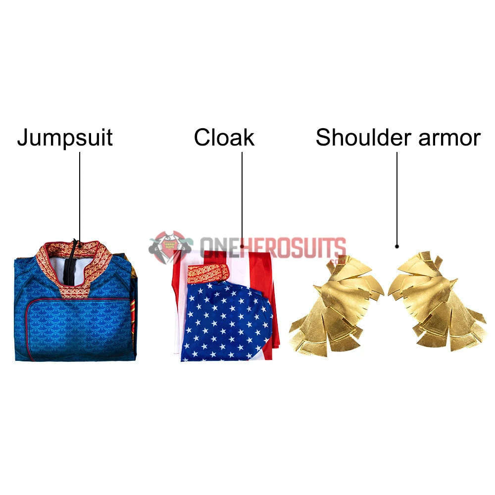 OneHeroSuits Expert-level Cosplay Bodysuit & Zentai The Boys Homelander Cosplay Costume Detail Printed Edition 8 OneHeroSuits Expert-level Cosplay Bodysuit & Zentai The Boys Homelander Cosplay Costume Detail Printed Edition