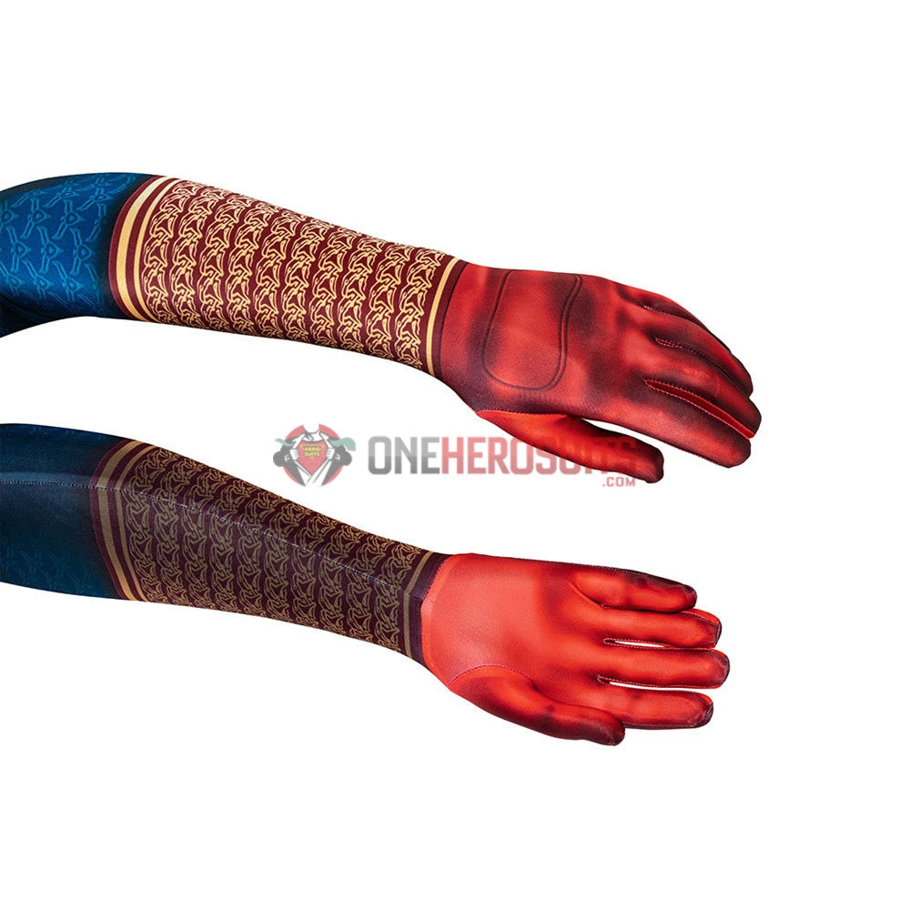 OneHeroSuits Expert-level Cosplay Bodysuit & Zentai The Boys Homelander Cosplay Costume Detail Printed Edition 11 OneHeroSuits Expert-level Cosplay Bodysuit & Zentai The Boys Homelander Cosplay Costume Detail Printed Edition