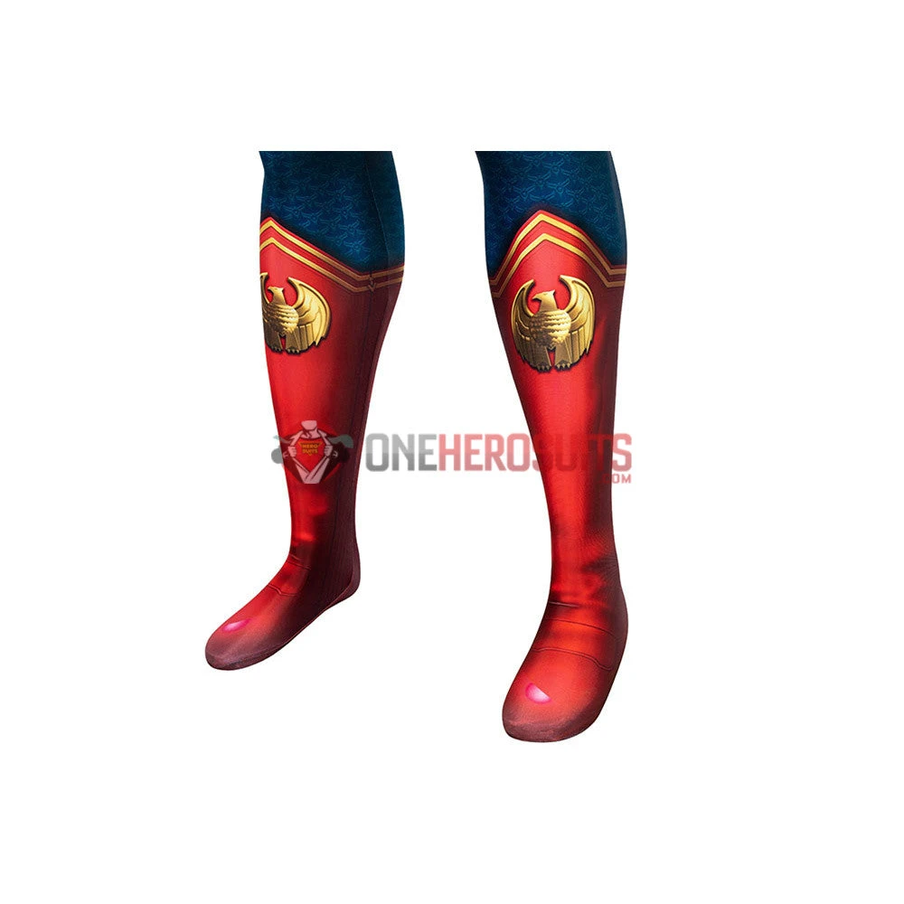 OneHeroSuits Expert-level Cosplay Bodysuit & Zentai The Boys Homelander Cosplay Costume Detail Printed Edition 12 OneHeroSuits Expert-level Cosplay Bodysuit & Zentai The Boys Homelander Cosplay Costume Detail Printed Edition