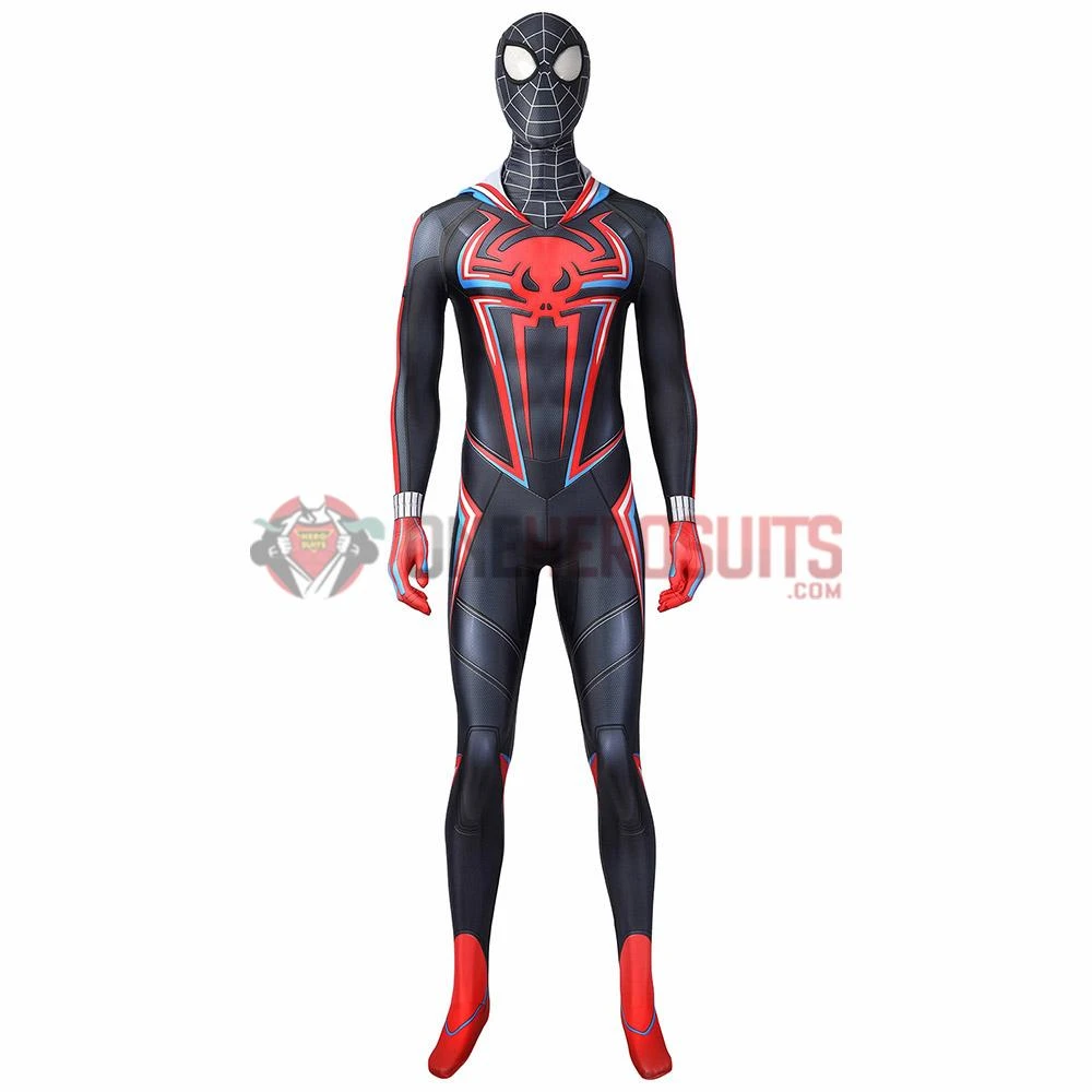 OneHeroSuits Zentai/Jumpsuit Spider-man Miles Morales 2099 Cosplay Costume Miles Morales PS5 Bodysuit 6 OneHeroSuits Zentai/Jumpsuit Spider-man Miles Morales 2099 Cosplay Costume Miles Morales PS5 Bodysuit