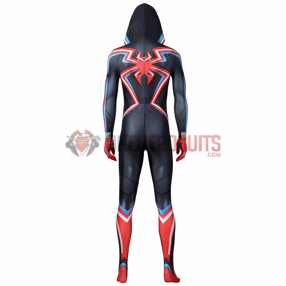OneHeroSuits Zentai/Jumpsuit Spider-man Miles Morales 2099 Cosplay Costume Miles Morales PS5 Bodysuit 5 OneHeroSuits Zentai/Jumpsuit Spider-man Miles Morales 2099 Cosplay Costume Miles Morales PS5 Bodysuit