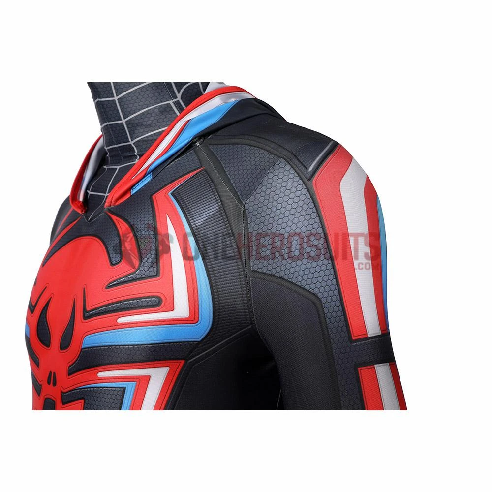 OneHeroSuits Zentai/Jumpsuit Spider-man Miles Morales 2099 Cosplay Costume Miles Morales PS5 Bodysuit 15 OneHeroSuits Zentai/Jumpsuit Spider-man Miles Morales 2099 Cosplay Costume Miles Morales PS5 Bodysuit