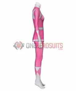 OneHeroSuits Expert-level Cosplay Bodysuit & Zentai Pink Power Rangers Cosplay Suit Pink Ranger Spandex Cosplay Costume