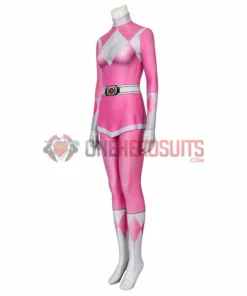 OneHeroSuits Expert-level Cosplay Bodysuit & Zentai Pink Power Rangers Cosplay Suit Pink Ranger Spandex Cosplay Costume