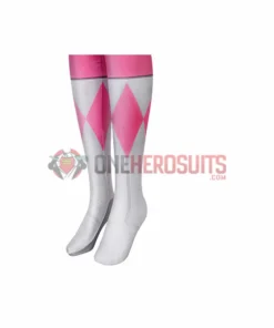OneHeroSuits Expert-level Cosplay Bodysuit & Zentai Pink Power Rangers Cosplay Suit Pink Ranger Spandex Cosplay Costume