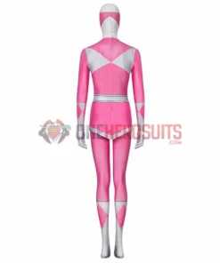 OneHeroSuits Expert-level Cosplay Bodysuit & Zentai Pink Power Rangers Cosplay Suit Pink Ranger Spandex Cosplay Costume