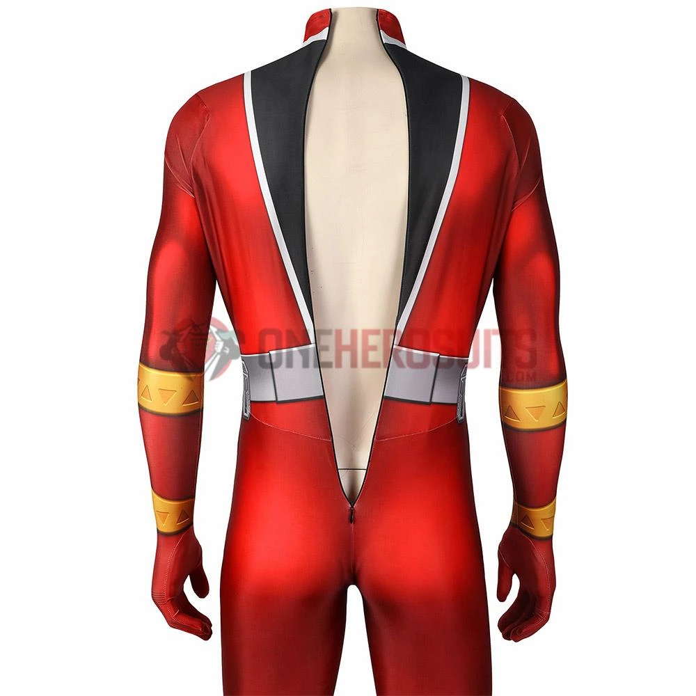 1herosuits The Red Ranger Cosplay Costume KISHIRYU SENTAI RYUSOULGER Spandex Suit Costumes 13 1herosuits The Red Ranger Cosplay Costume KISHIRYU SENTAI RYUSOULGER Spandex Suit Costumes