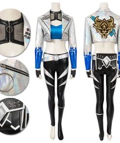 OneHeroSuits KDA All Out Akali Cosplay Costume