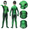 OneHeroSuits Kids Green Lantern Cosplay Costume Hal Jordan Jumpsuit Expert-level Cosplay Bodysuit & Zentai