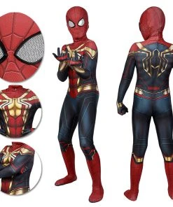 OneHeroSuits Zentai/Jumpsuit Kids Iron Spider-man 3 No Way Home Spandex BodySuit