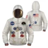OneHeroSuits Kids Nasa Astronaut Creative 3D Printed Zip Hoodie 2 OneHeroSuits Kids Nasa Astronaut Creative 3D Printed Zip Hoodie