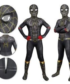 OneHeroSuits Zentai/Jumpsuit Kids Peter Parker Cosplay Suit Spider-Man 3 No Way Home Spandex BodySuit