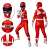 OneHeroSuits Kids Red Power Ranger Cosplay Suit Christmas Gifts For Children Expert-level Cosplay Bodysuit & Zentai 2 OneHeroSuits Kids Red Power Ranger Cosplay Suit Christmas Gifts For Children Expert-level Cosplay Bodysuit & Zentai