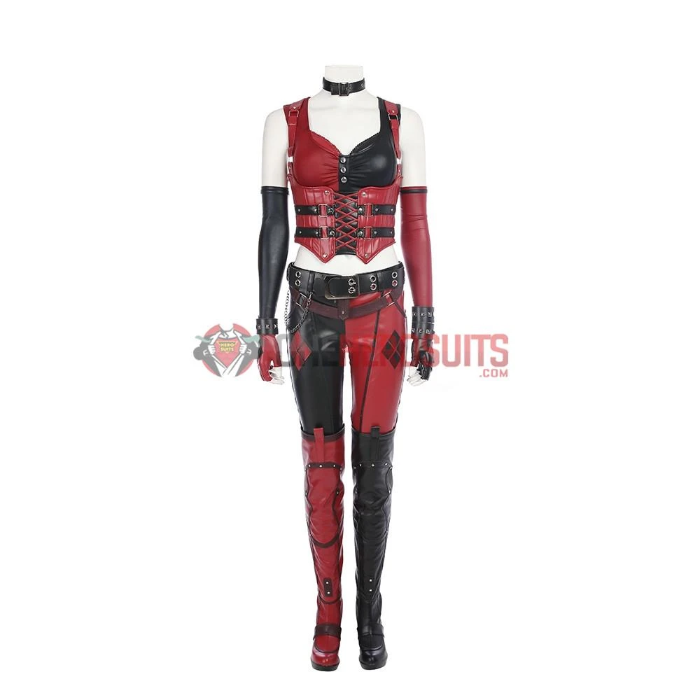 OneHeroSuits Harley Quinn Cosplay Boots BatMan Arkham City High Quality Cosplay Shoes 8 OneHeroSuits Harley Quinn Cosplay Boots BatMan Arkham City High Quality Cosplay Shoes