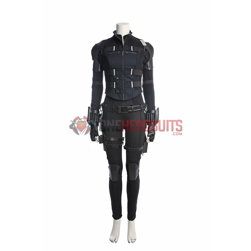 OneHeroSuits Black Widow Cosplay Costumes Classic Avengers Natasha Black Suits 8 OneHeroSuits Black Widow Cosplay Costumes Classic Avengers Natasha Black Suits