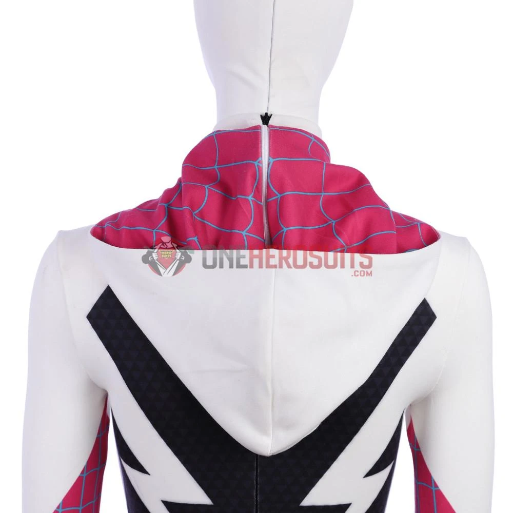 OneHeroSuits Gwen Stacy Cosplay Costumes Into The Spider Verse Spider Girl Gwen Suits 14 OneHeroSuits Gwen Stacy Cosplay Costumes Into The Spider Verse Spider Girl Gwen Suits