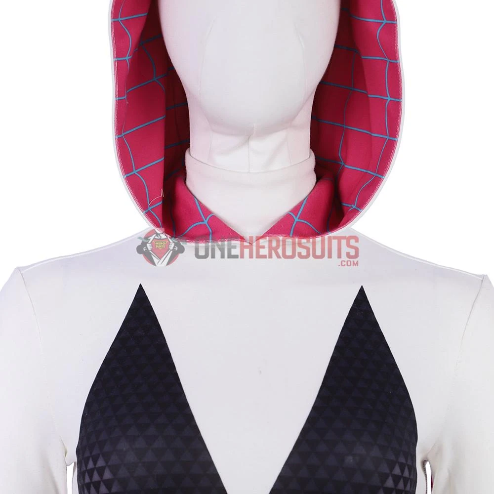 OneHeroSuits Gwen Stacy Cosplay Costumes Into The Spider Verse Spider Girl Gwen Suits 17 OneHeroSuits Gwen Stacy Cosplay Costumes Into The Spider Verse Spider Girl Gwen Suits