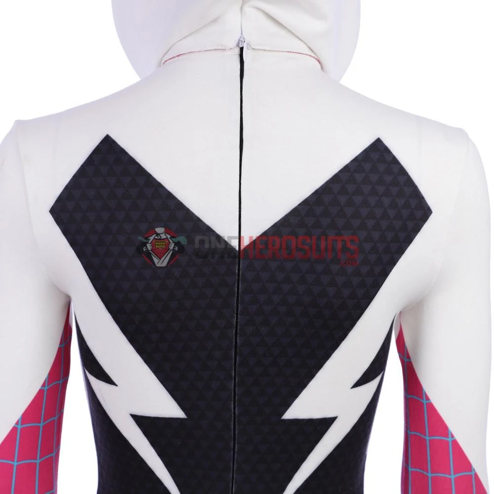 OneHeroSuits Gwen Stacy Cosplay Costumes Into The Spider Verse Spider Girl Gwen Suits 20 OneHeroSuits Gwen Stacy Cosplay Costumes Into The Spider Verse Spider Girl Gwen Suits