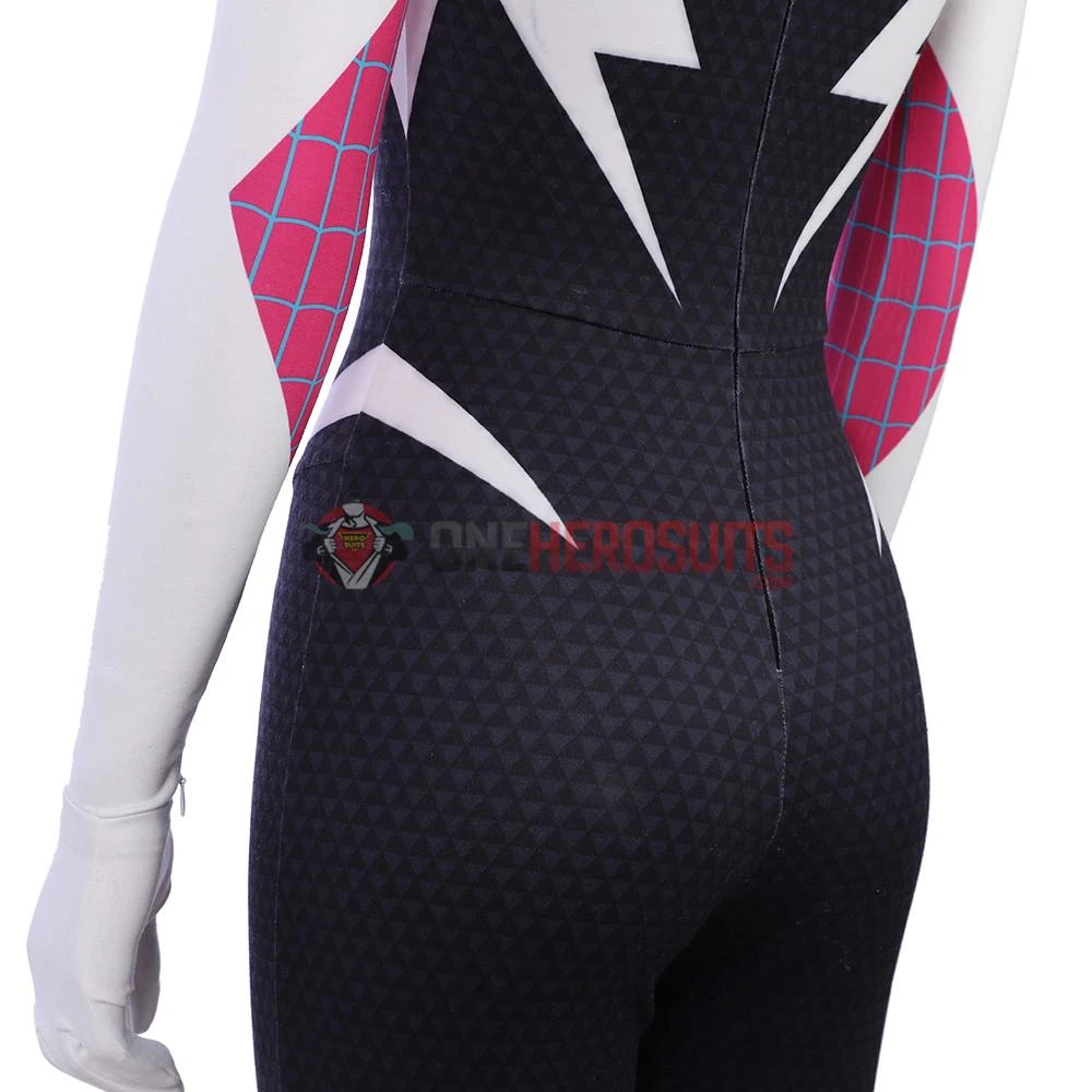 OneHeroSuits Gwen Stacy Cosplay Costumes Into The Spider Verse Spider Girl Gwen Suits 21 OneHeroSuits Gwen Stacy Cosplay Costumes Into The Spider Verse Spider Girl Gwen Suits