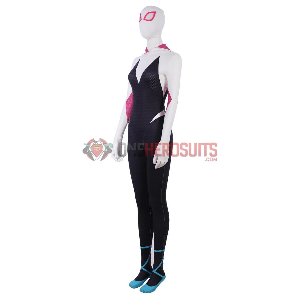 OneHeroSuits Gwen Stacy Cosplay Costumes Into The Spider Verse Spider Girl Gwen Suits 9 OneHeroSuits Gwen Stacy Cosplay Costumes Into The Spider Verse Spider Girl Gwen Suits